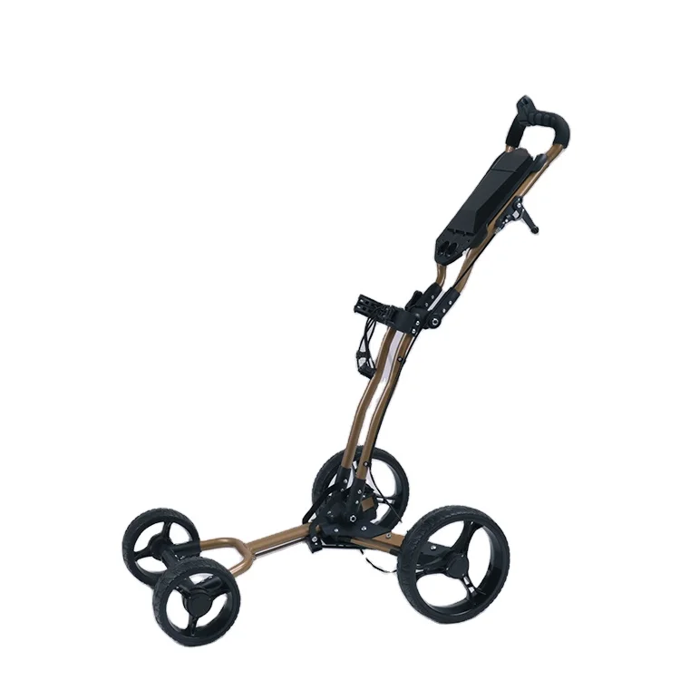 New Design Portable Folding Golf Carts 4 Wheels Aluminium Electric Carrito de Golf Trolley Compact Simple Golf Hand Push Trolley 
New Design Portable Folding Golf Carts 4 Wheels Aluminium Electric Carrito de Golf Trolley Compact Simple Golf Hand Push Trolley