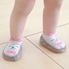 Baby shoes socks Infant Cartoon Socks Toddler Indoor Home Socks Soft PU Leather Sole Sock Anti-slip Slippers