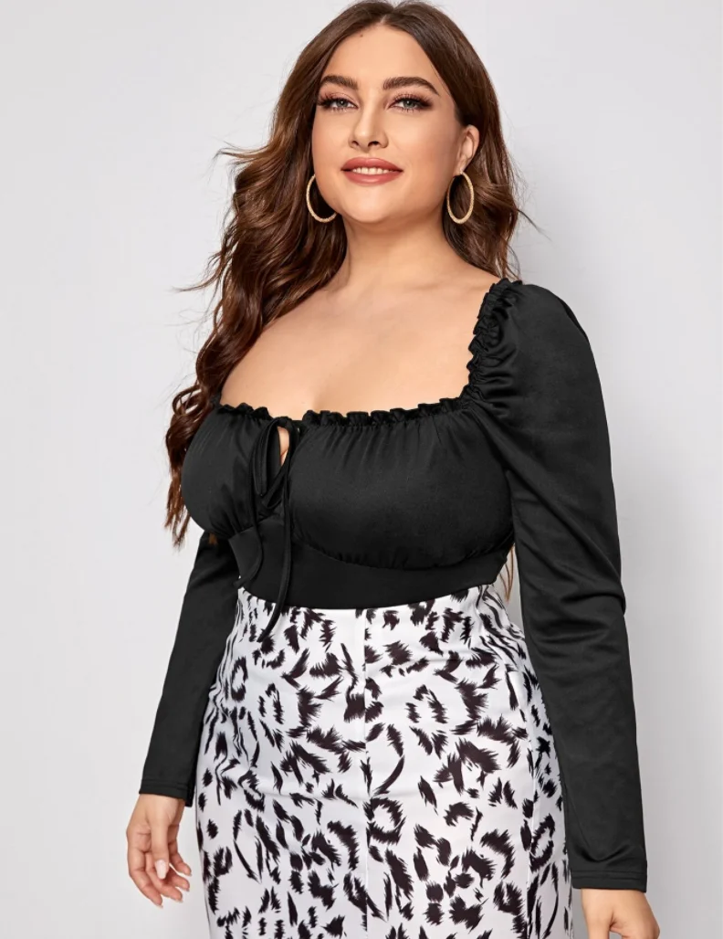 Hot Selling Spring And Autumn Long Sleeve Casual One Piece Oversized Tie Front Bodysuit
Hot Selling Spring And Autumn Long Sleeve Casual One Piece Oversized Tie Front Bodysuit