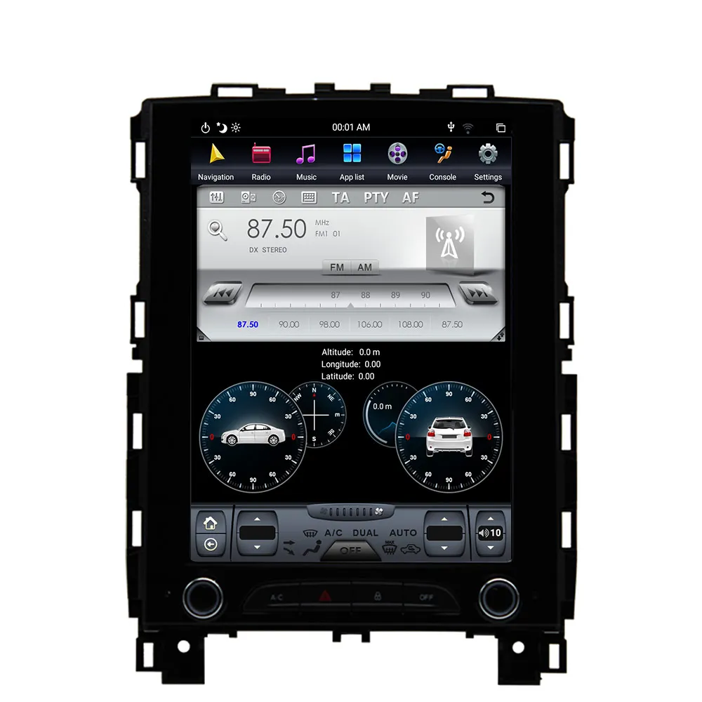 128G Android 9.0 Tesla Stil for Renault Koleos 2016 2017 2019 GPS Navigation Auto Radio stereo Video Carplay Multimedia Player
128G Android 9.0 Tesla Stil for Renault Koleos 2016 2017 2019 GPS Navigation Auto Radio stereo Video Carplay Multimedia Player
