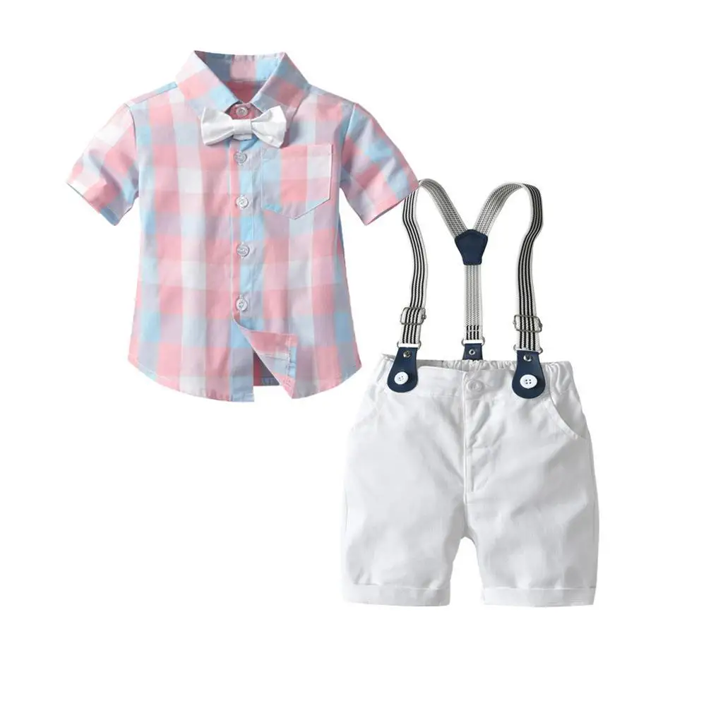 Kids Spring Autumn New Wholesale Formal Shirt+bib Pants 2 Piece Set Suit For 1-5y Boys
Kids Spring Autumn New Wholesale Formal Shirt+bib Pants 2 Piece Set Suit For 1-5y Boys
