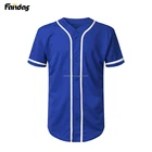 Baseball Free Style Breathable Polyester Custom Team Baseball Jersey