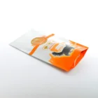 Plastic aluminum foil stand up cat food dog food packaging bag with zipper