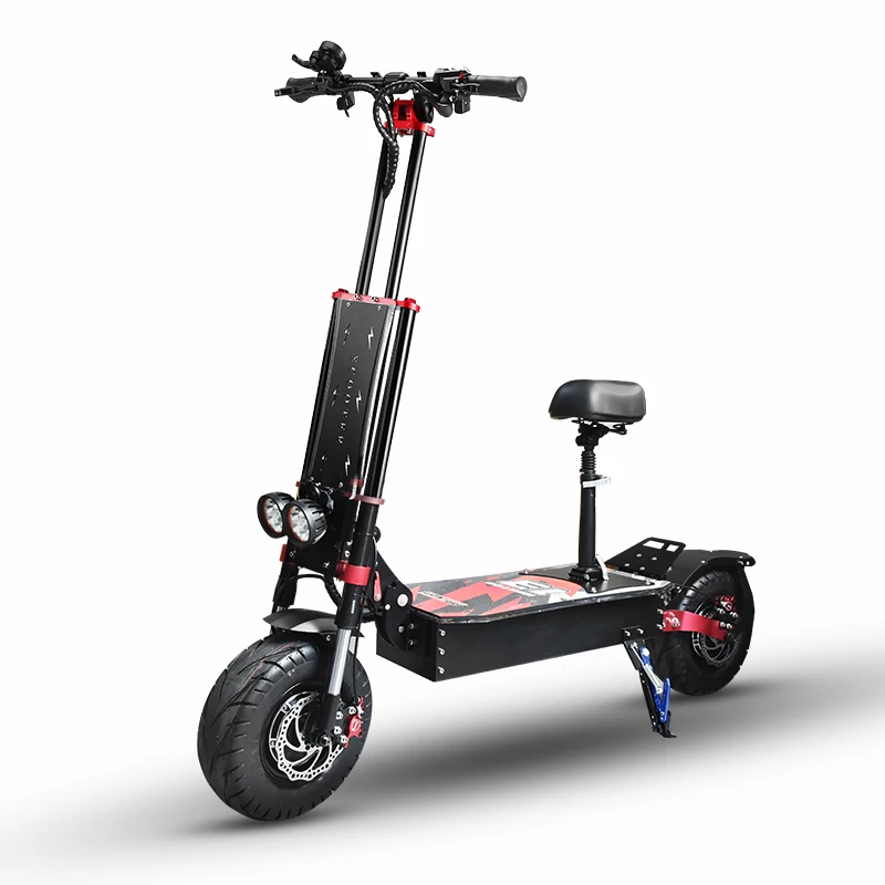 electric scooter foldable S413 with 13inch tire 5600W power motor 60V 38Ah with seat for adults, Black
electric scooter foldable S413 with 13inch tire 5600W power motor 60V 38Ah with seat for adults, Black