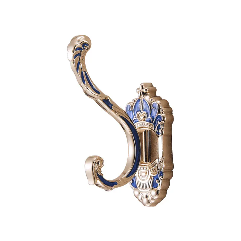 Factory Supply European Style Aluminum Decorative Mounted Coat Robe Wall Hook Hanger, White, gold, bronze, blue gold
Factory Supply European Style Aluminum Decorative Mounted Coat Robe Wall Hook Hanger, White, gold, bronze, blue gold
