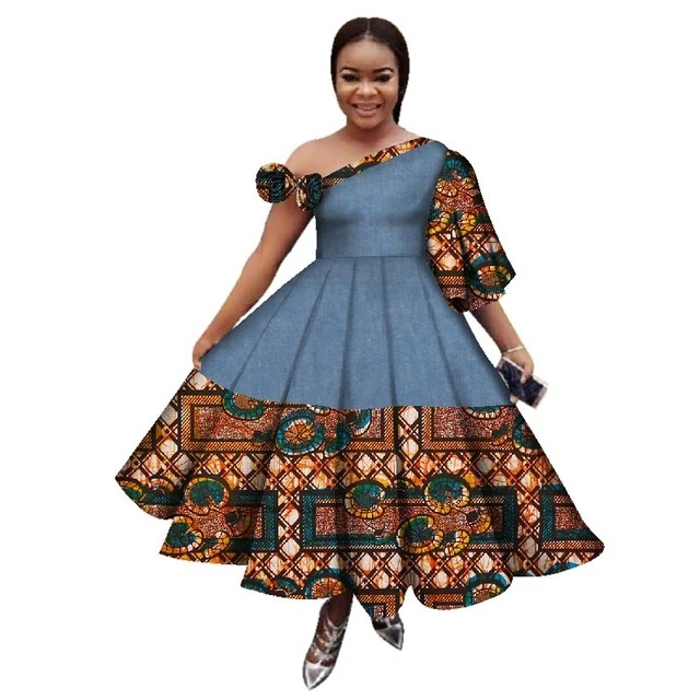 Mix Wholesale African Dresses for Women Jeans Fresh Elegant Slim Africa Clothes Sheath Pleated Party WY2582, Colors
Mix Wholesale African Dresses for Women Jeans Fresh Elegant Slim Africa Clothes Sheath Pleated Party WY2582, Colors