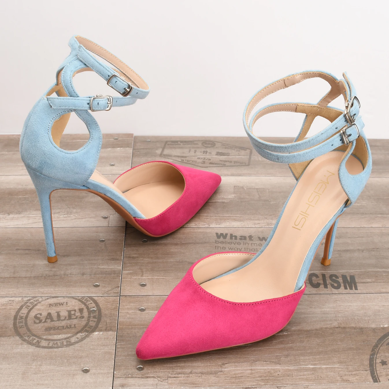 Goxuou Hot Sale European Women High Heel Pumps Shoes Pointed Toe Suede 10cm Colorful Dress Shoes for Party Weddig Size 33
Goxuou Hot Sale European Women High Heel Pumps Shoes Pointed Toe Suede 10cm Colorful Dress Shoes for Party Weddig Size 33