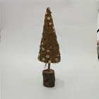 Led Acrylic Lighted Yellow Moss Christmas Tree Ornaments Decorations