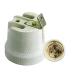 Porcelain Lampholder E27 Ceramic Lamp Socket Ceramic Lamp Base