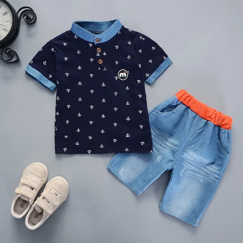 High quality low price Spotted short sleeve polo shirt small boys sets summer casual smocked little boys suit child clothes
High quality low price Spotted short sleeve polo shirt small boys sets summer casual smocked little boys suit child clothes