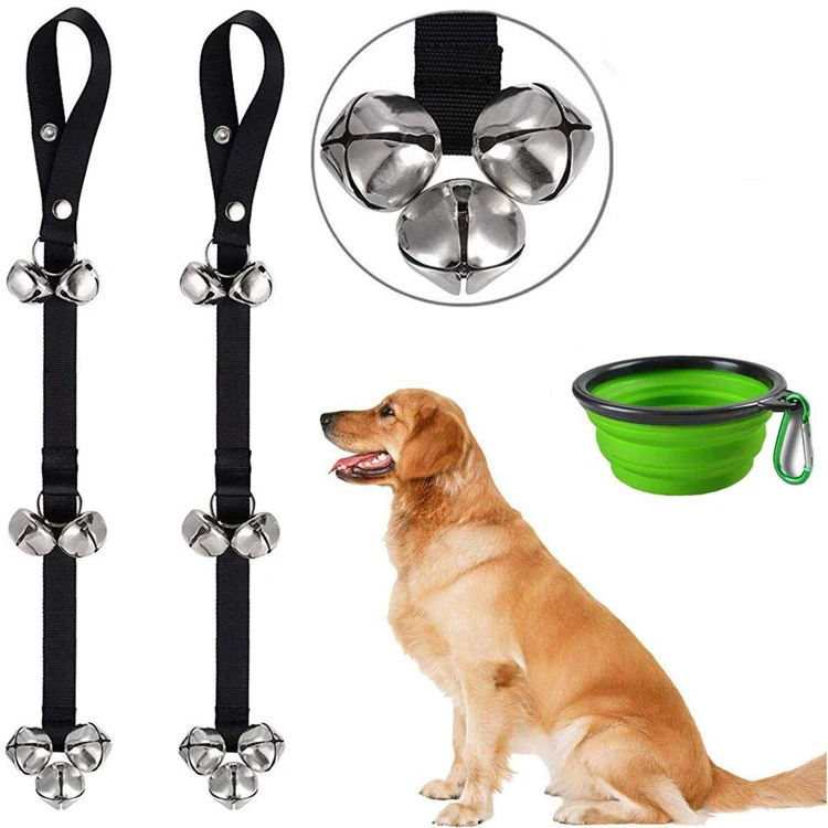Dog Training Housetraining Door Bells Adjustable Dog House Training Doorbells, Black
Dog Training Housetraining Door Bells Adjustable Dog House Training Doorbells, Black