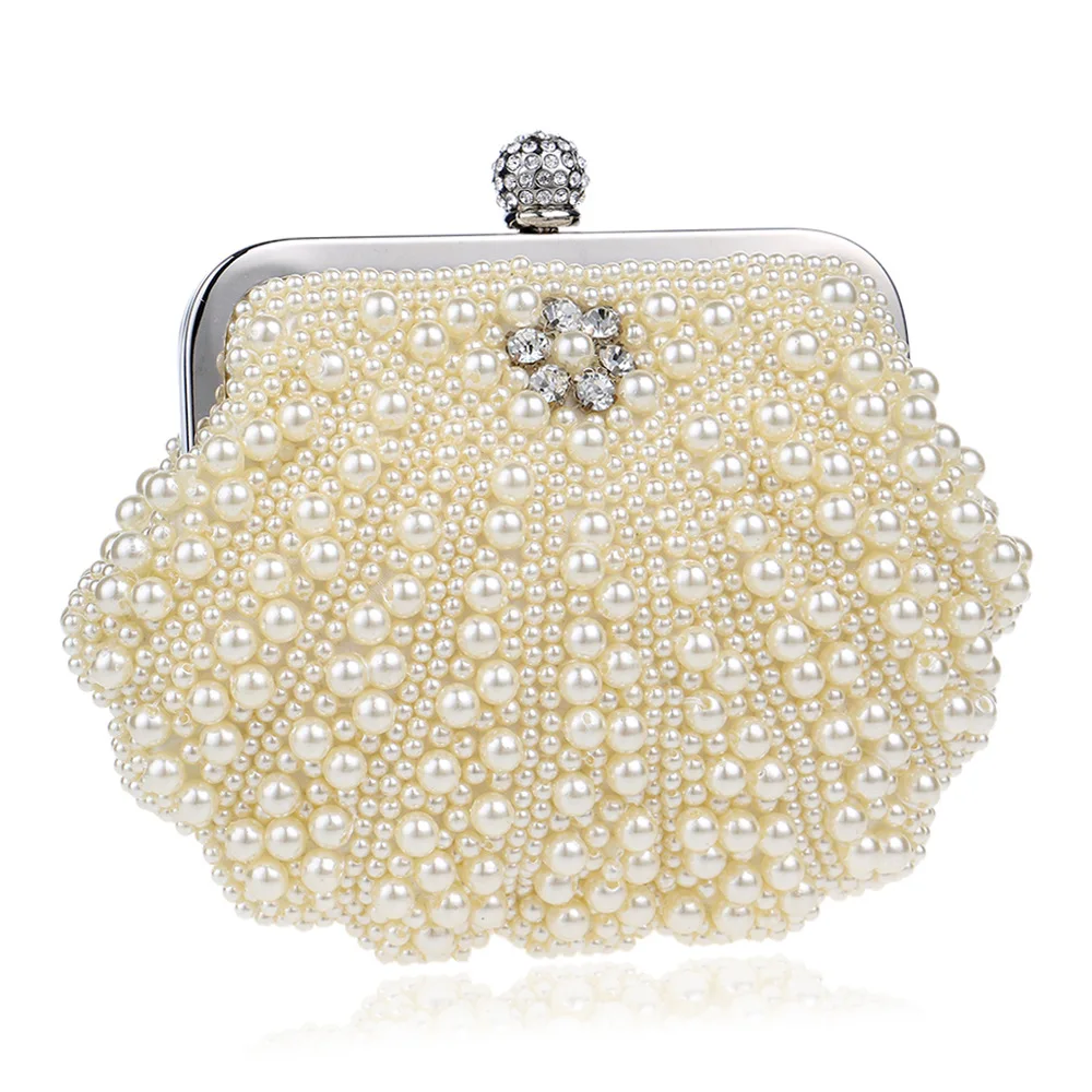 Wholesale Bead Embroidery Bag Ladies Fashion Pearl Banquet Handbags Evening Dress Dress Evening Dress Clutch Bag, 3 colors
Wholesale Bead Embroidery Bag Ladies Fashion Pearl Banquet Handbags Evening Dress Dress Evening Dress Clutch Bag, 3 colors