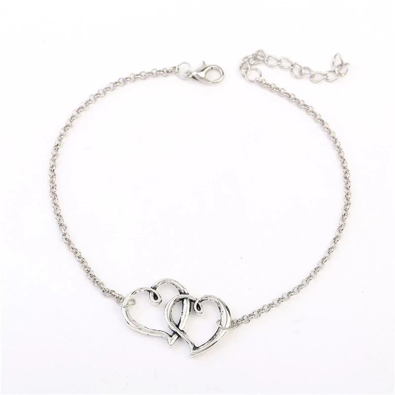 New Summer Fashion Anklets Wild Heart-shaped Double-hearted Anklet, Show in the picture
New Summer Fashion Anklets Wild Heart-shaped Double-hearted Anklet, Show in the picture