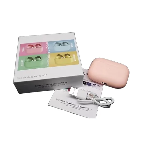 Free Sample Matte Earphone Inpods13 air3 Wireless Blue tooth Noise-Canceling Headset TWS Earbud with charging Case Inpods3
Free Sample Matte Earphone Inpods13 air3 Wireless Blue tooth Noise-Canceling Headset TWS Earbud with charging Case Inpods3