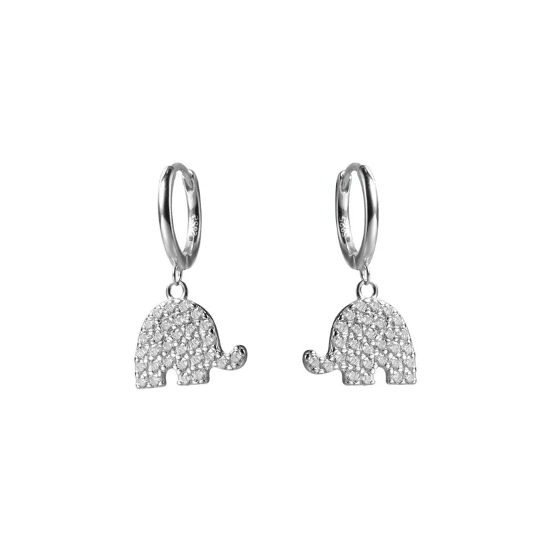 Trendy Style Calf Elephant Eardrop Student Daily Use Sterling Silver Cute Earrings, Picture
Trendy Style Calf Elephant Eardrop Student Daily Use Sterling Silver Cute Earrings, Picture