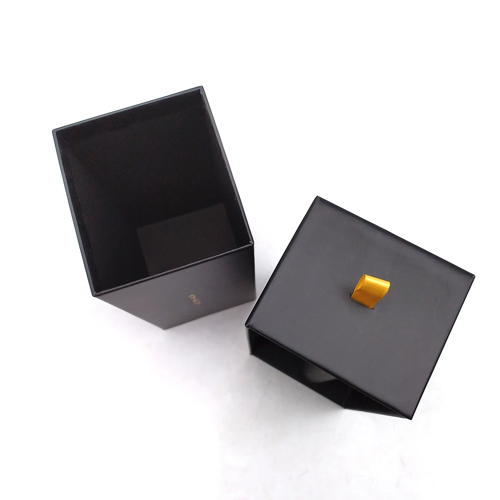 red color drawer cardboard packing box and small accessories