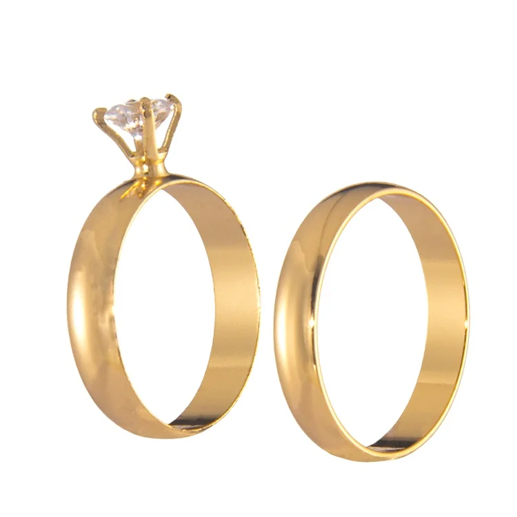 IEAR Gold plated jewelry supplier with good service 24K 18K 14K wedding ring engagement Good quality ring couple ring
IEAR Gold plated jewelry supplier with good service 24K 18K 14K wedding ring engagement Good quality ring couple ring
