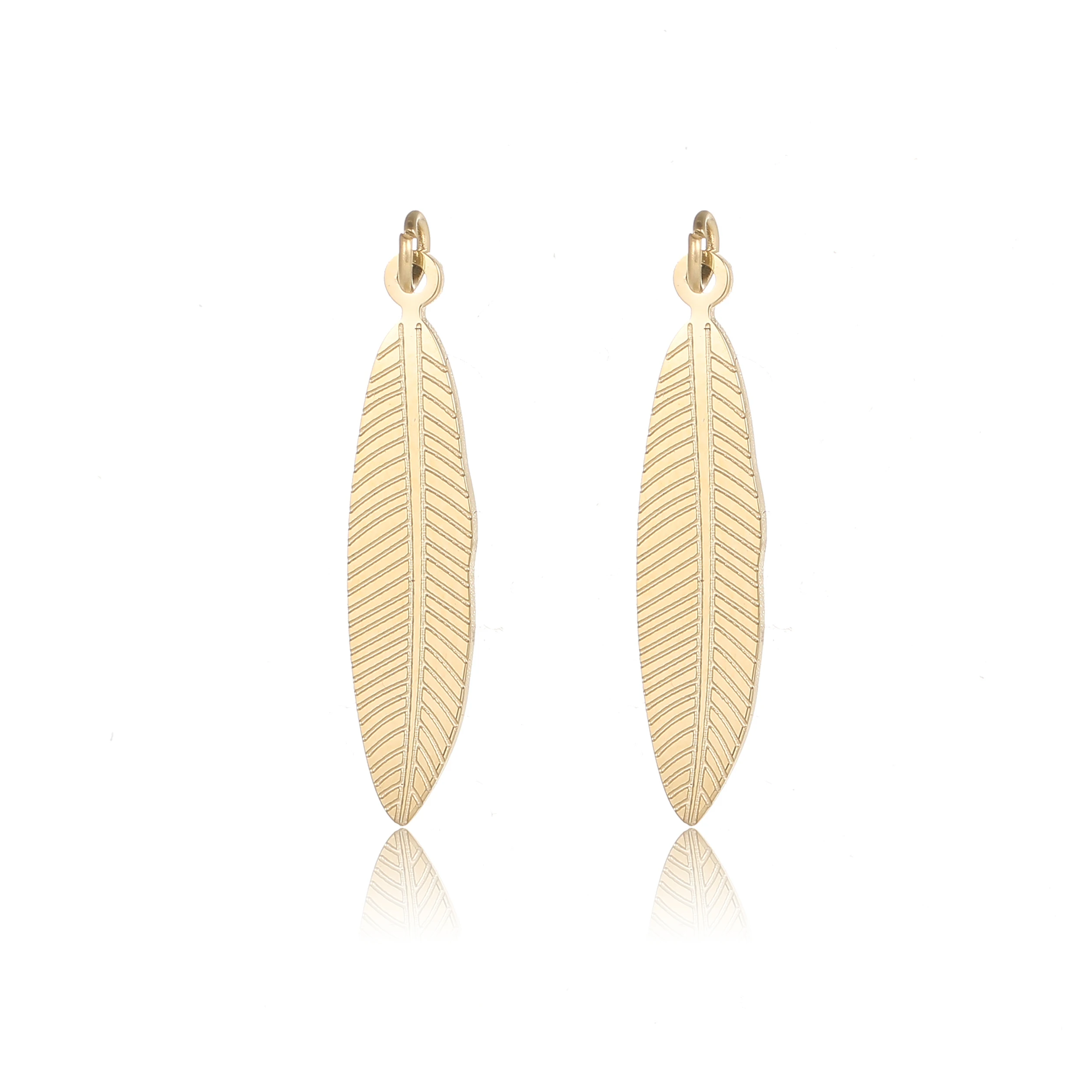 Hot Banana Leaf Stailess Steel Charms Oem Jewelry Gold Plated Designer Charms For Diy Bangles Bracelets Jewelry
Hot Banana Leaf Stailess Steel Charms Oem Jewelry Gold Plated Designer Charms For Diy Bangles Bracelets Jewelry