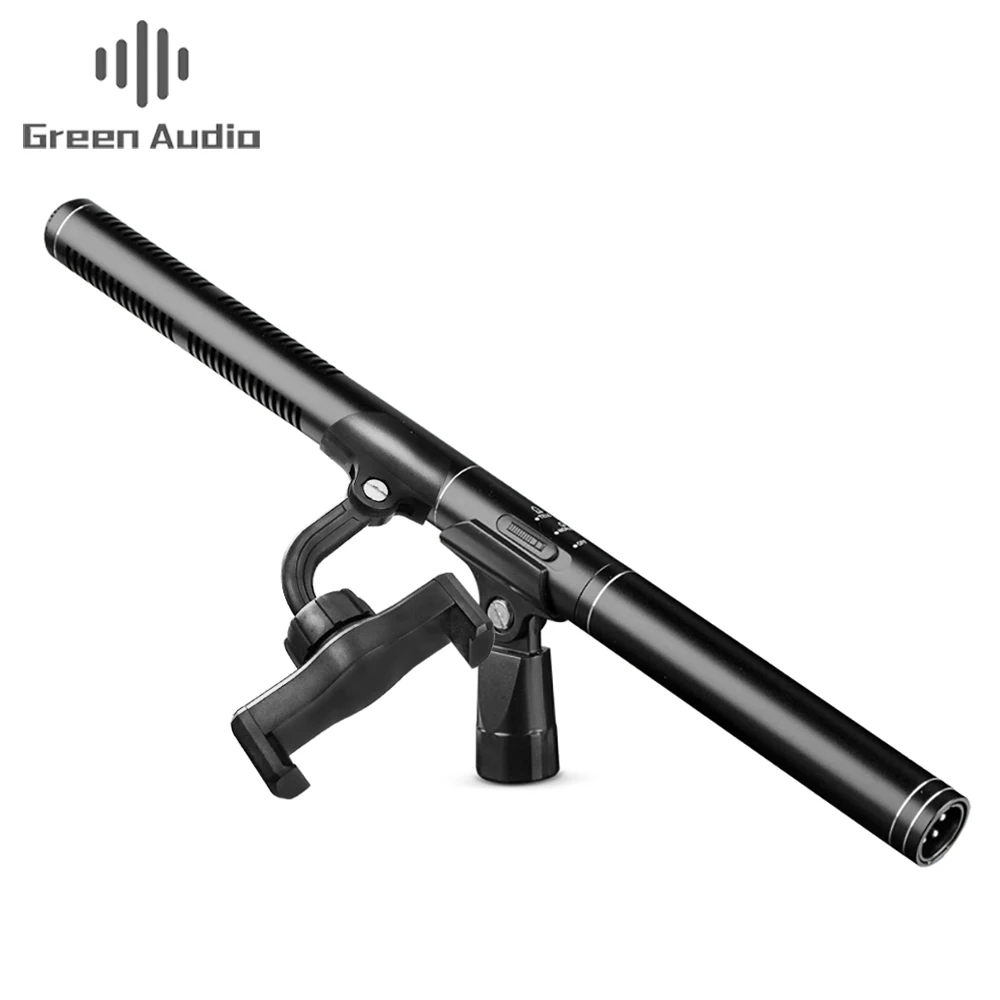 GAM-CF06 2020 newest shotgun microphone video camera external collar mic, Black
GAM-CF06 2020 newest shotgun microphone video camera external collar mic, Black