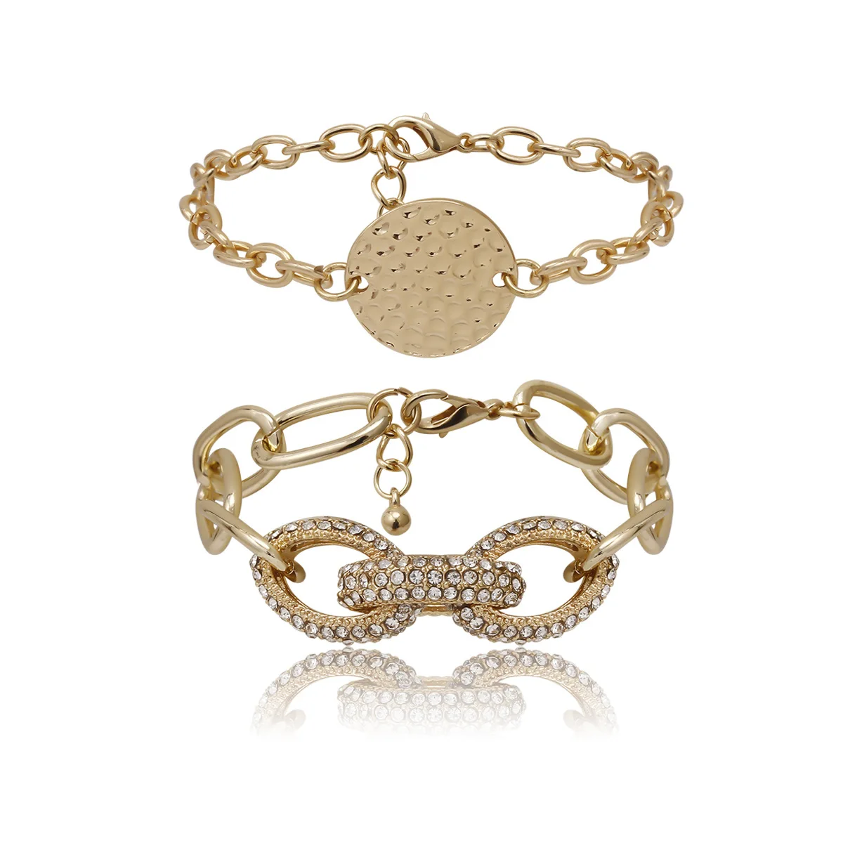 2020 Gold Color Charm Chain Exaggeration Stainless Steel Alloy Multilayer Bracelets Fashion Jewelry For Women Gift
2020 Gold Color Charm Chain Exaggeration Stainless Steel Alloy Multilayer Bracelets Fashion Jewelry For Women Gift
