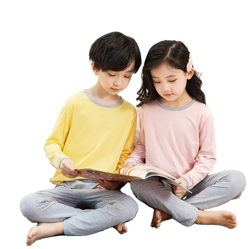 Children's pajamas autumn boys and girls autumn clothes long trousers home children's wear
Children's pajamas autumn boys and girls autumn clothes long trousers home children's wear
