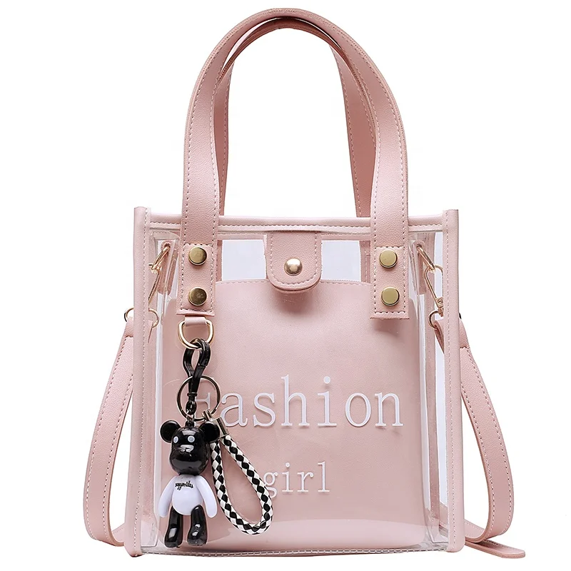 1pc moq outdoor leisure teenage youth female women waterproof clear transparent pvc hand tote crossbody girls bags fashionable
1pc moq outdoor leisure teenage youth female women waterproof clear transparent pvc hand tote crossbody girls bags fashionable
