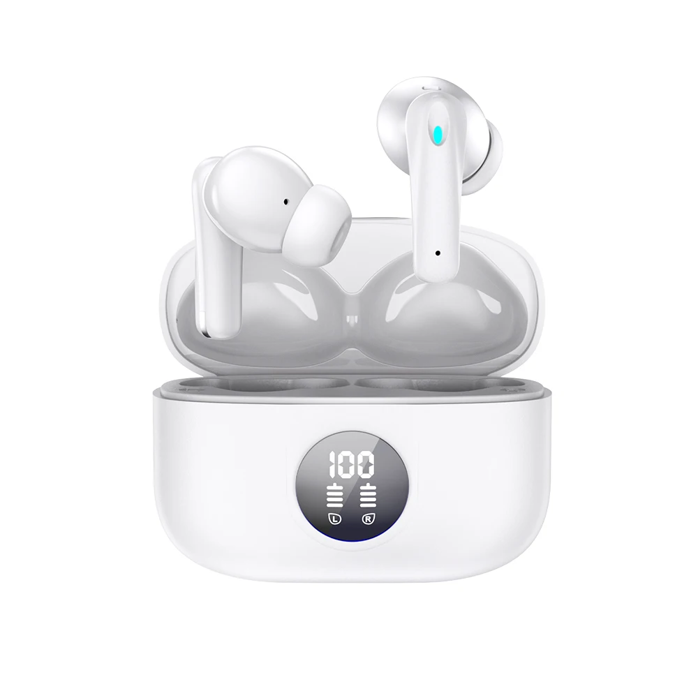 V5.3 True Wireless Stereo VP91 Earphones Headphones with Transparent Charging Case in-Ear TWS Wireless Earbuds Headset
V5.3 True Wireless Stereo VP91 Earphones Headphones with Transparent Charging Case in-Ear TWS Wireless Earbuds Headset