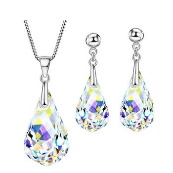 Neoglory 2020 Sterling Silver Water Drop Shaped Jewelry Sets Wedding Gifts Crystal from Swarovski
Neoglory 2020 Sterling Silver Water Drop Shaped Jewelry Sets Wedding Gifts Crystal from Swarovski