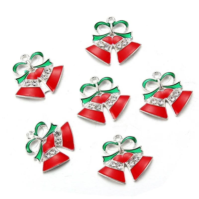 Fashion Jewelry For Woman Red Enamel Christmas Bell Charms For Women DIY Charms Bracelet Jewelry Making Accessories Gift, Photo
Fashion Jewelry For Woman Red Enamel Christmas Bell Charms For Women DIY Charms Bracelet Jewelry Making Accessories Gift, Photo