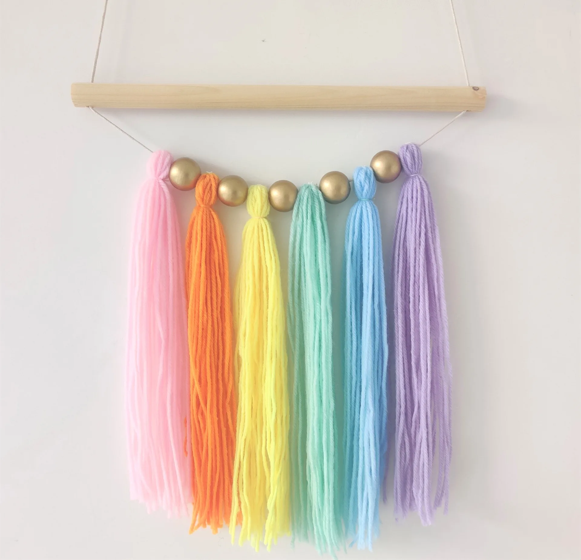 Ins Hand Woven Tassel Rainbow Wall Hanging Ornament Kids Room Nursery Background Wall Decorative
Ins Hand Woven Tassel Rainbow Wall Hanging Ornament Kids Room Nursery Background Wall Decorative