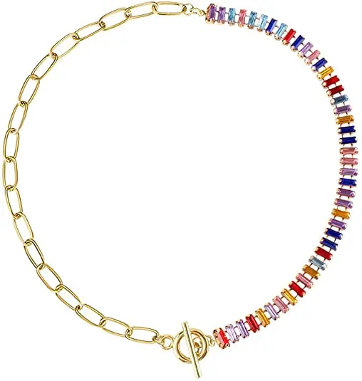 Gold Color Collar Chain Pearl Choker Necklace Charm Valentine Jewelry Rhinestone Choker Necklace for Women, Picture shows
Gold Color Collar Chain Pearl Choker Necklace Charm Valentine Jewelry Rhinestone Choker Necklace for Women, Picture shows