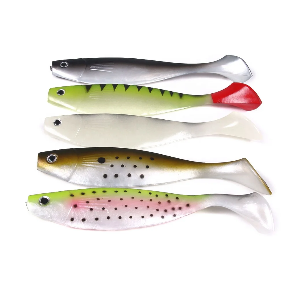Hengjia Perch 15cm 26g Colorful Big Sized Paddle Tails Soft PVC Rubber Fishing Lures, As picture
Hengjia Perch 15cm 26g Colorful Big Sized Paddle Tails Soft PVC Rubber Fishing Lures, As picture