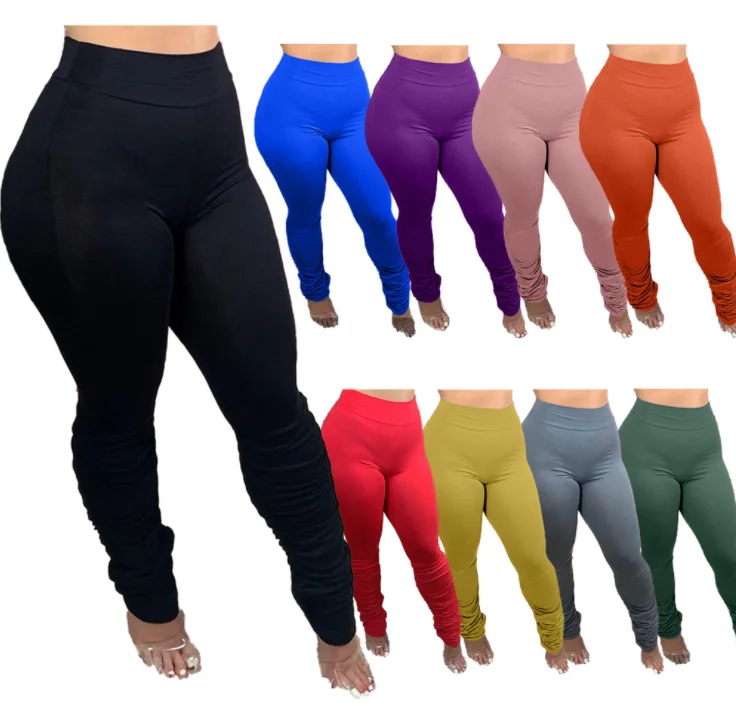 9 Colors 3XL casual elastic cotton women stacked pants women stacked leggings, As shown on picture
9 Colors 3XL casual elastic cotton women stacked pants women stacked leggings, As shown on picture
