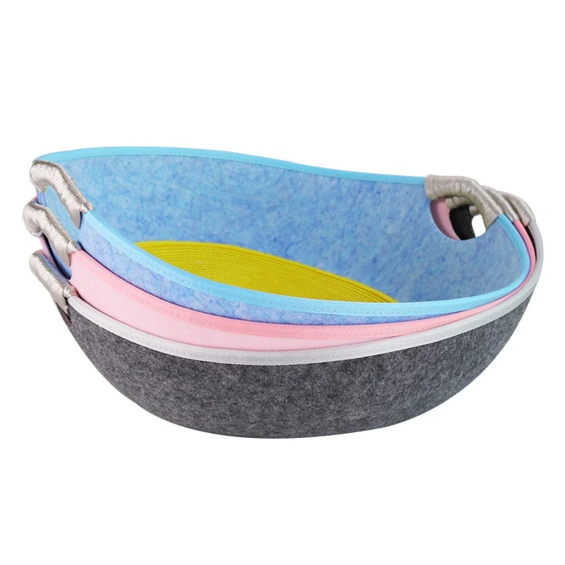 Best Selling Premium Felt Cat Bed House Design Cute Pet Tent Small Dog Bed Four Seasons Universal, Blue/grey/pink
Best Selling Premium Felt Cat Bed House Design Cute Pet Tent Small Dog Bed Four Seasons Universal, Blue/grey/pink
