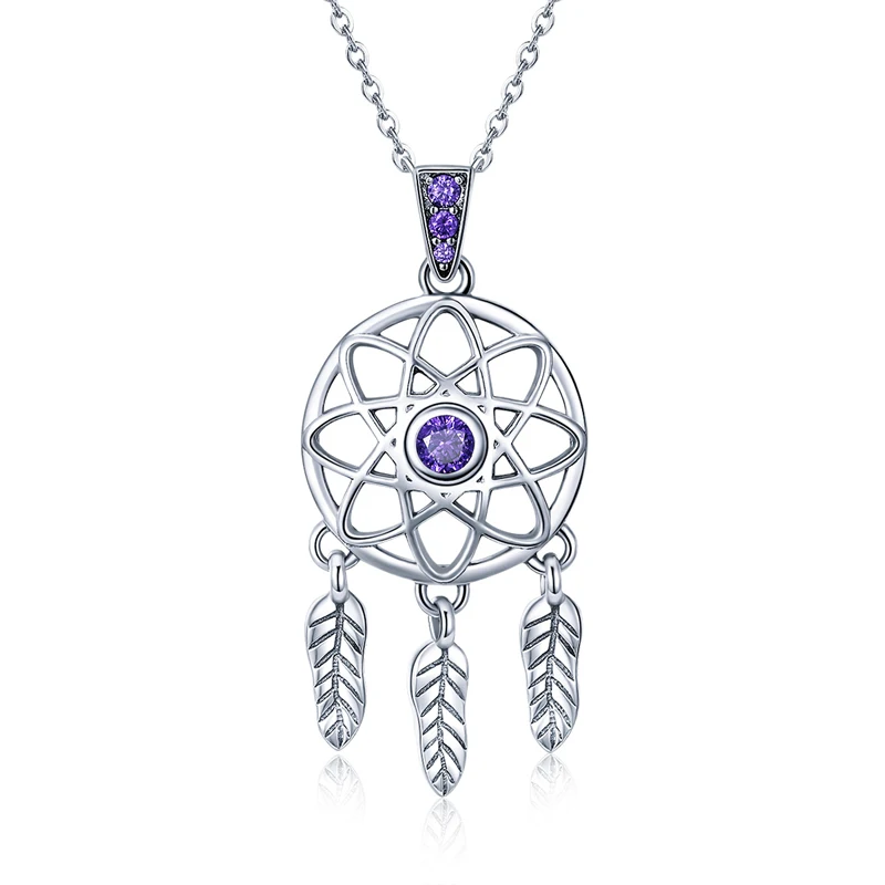 Fashion Exquisite Leaf Tassel Purple Gemstone Zircon Pendant Necklace Sterling Silver Jewelry Necklace For Girls
Fashion Exquisite Leaf Tassel Purple Gemstone Zircon Pendant Necklace Sterling Silver Jewelry Necklace For Girls