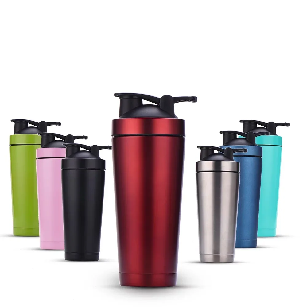 Custom Logo Stainless Steel Shaker Workout Fitness Cup Insulated Metal Gym Protein Shaker Bottle with Ball
Custom Logo Stainless Steel Shaker Workout Fitness Cup Insulated Metal Gym Protein Shaker Bottle with Ball