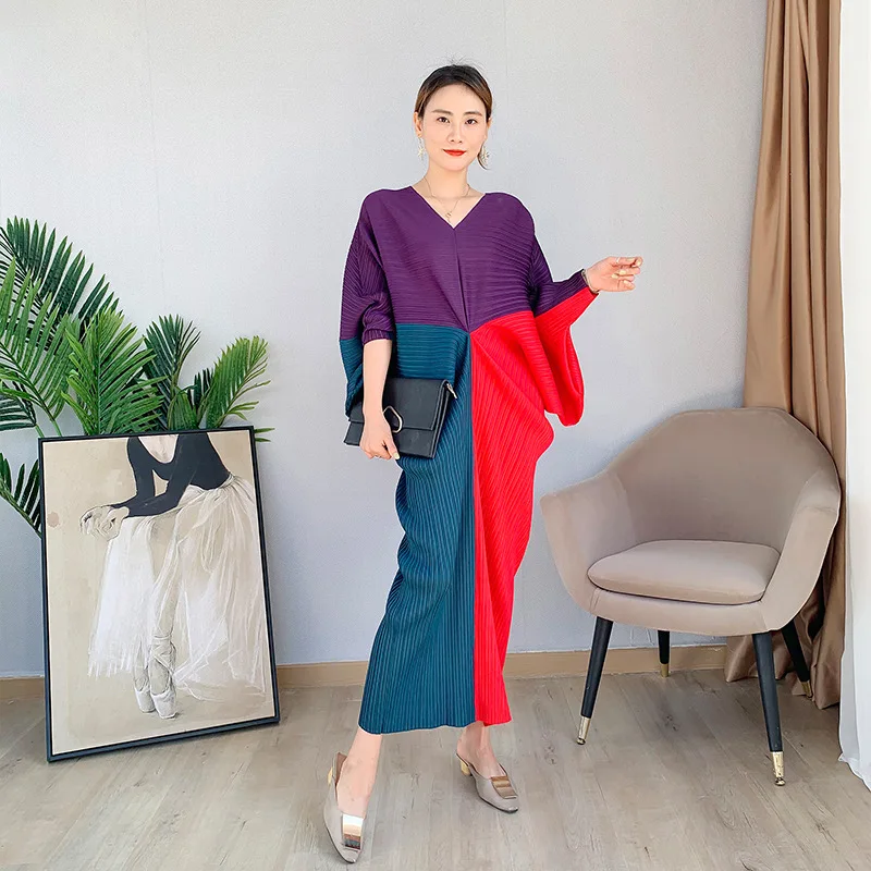 Hot Selling Contrast Color Side Stripes Plaid Women Clothes Dress Sustainable Maxi Standard V-Neck Nightclub Dresses Flower Girl
Hot Selling Contrast Color Side Stripes Plaid Women Clothes Dress Sustainable Maxi Standard V-Neck Nightclub Dresses Flower Girl