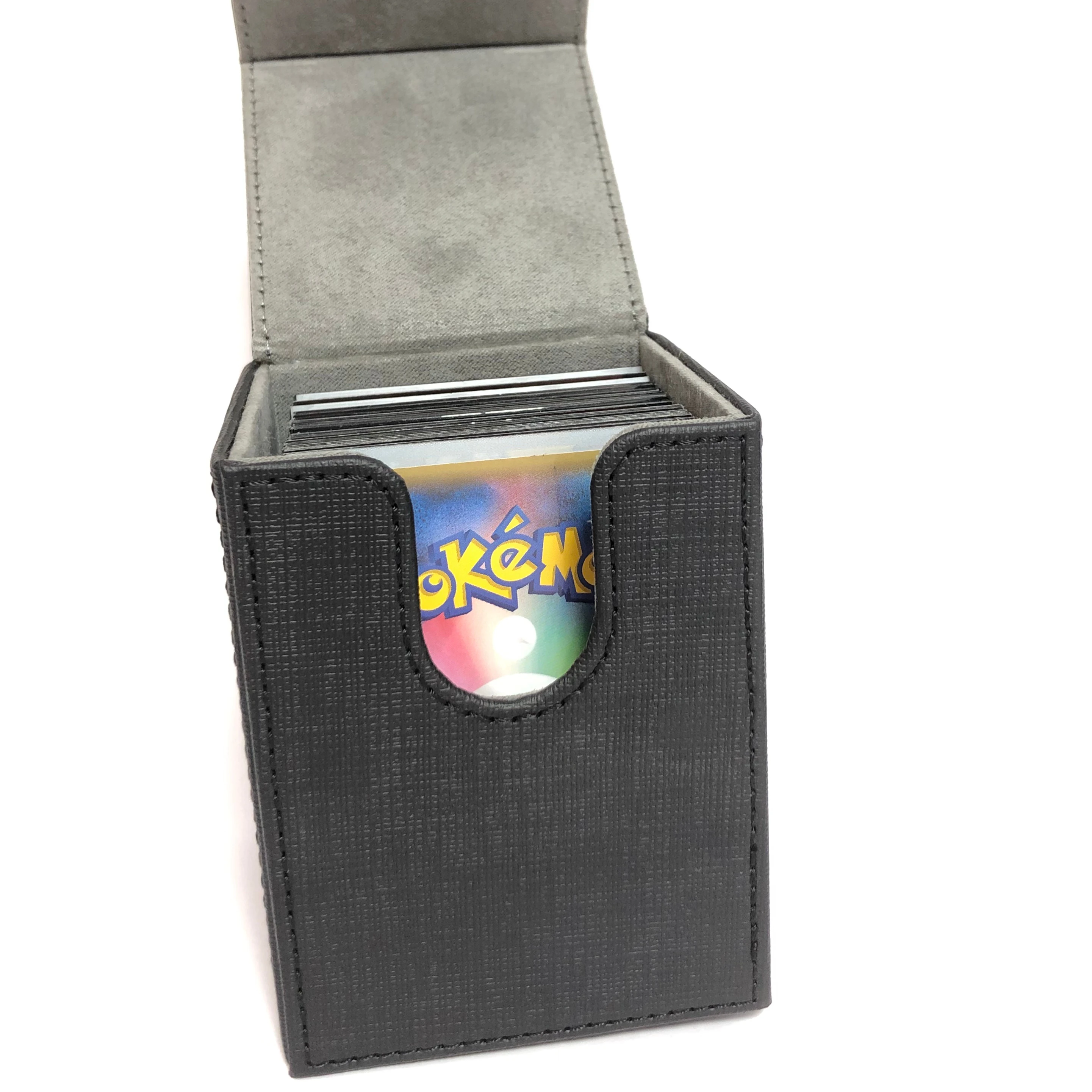 Flip Deck Case leatherette Boxes 80+ standard Size Jewelry Box Storage Boxes & Bins Leather Square Sustainable Magnetic Card100
Flip Deck Case leatherette Boxes 80+ standard Size Jewelry Box Storage Boxes & Bins Leather Square Sustainable Magnetic Card100