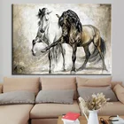 Printed Art Animal Horses Paint By Numbers Decorative Paintings Printed Wall Art Home Decor Pictures On Canvas