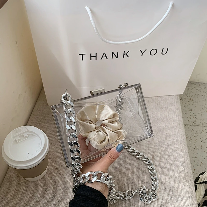S1108 2020 new acrylic jelly chain trend fashion fashion summer transparent shoulder messenger
S1108 2020 new acrylic jelly chain trend fashion fashion summer transparent shoulder messenger