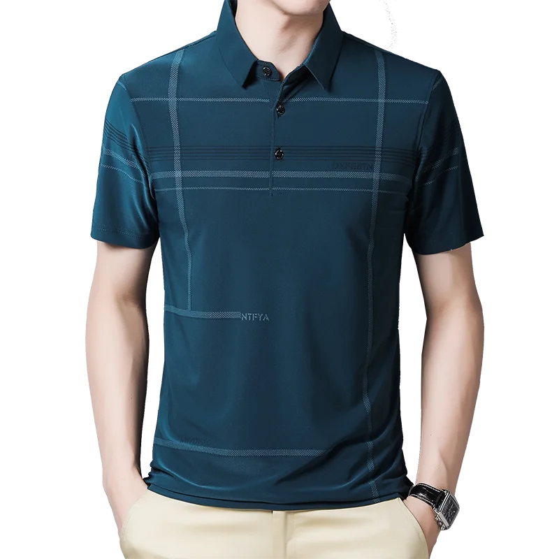 Factory Piece Custom Fashion Plaid polo shirts Print Lapel Turtleneck T-shirts Top Mens Blouse
Factory Piece Custom Fashion Plaid polo shirts Print Lapel Turtleneck T-shirts Top Mens Blouse