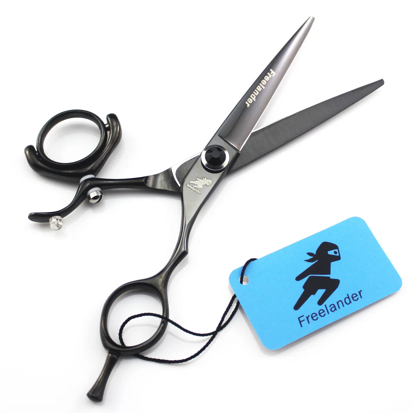 Freelander black plating flying shear flat shear 360 degree cutting scissor
Freelander black plating flying shear flat shear 360 degree cutting scissor