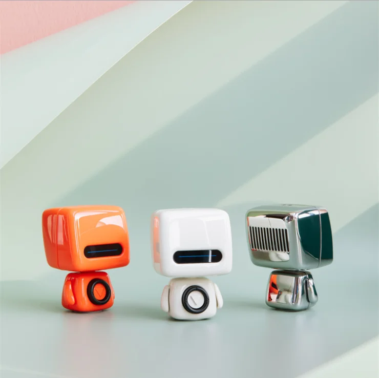 2021 mini wireless speaker creative robot speaker mini cute portable small wireless speaker
2021 mini wireless speaker creative robot speaker mini cute portable small wireless speaker