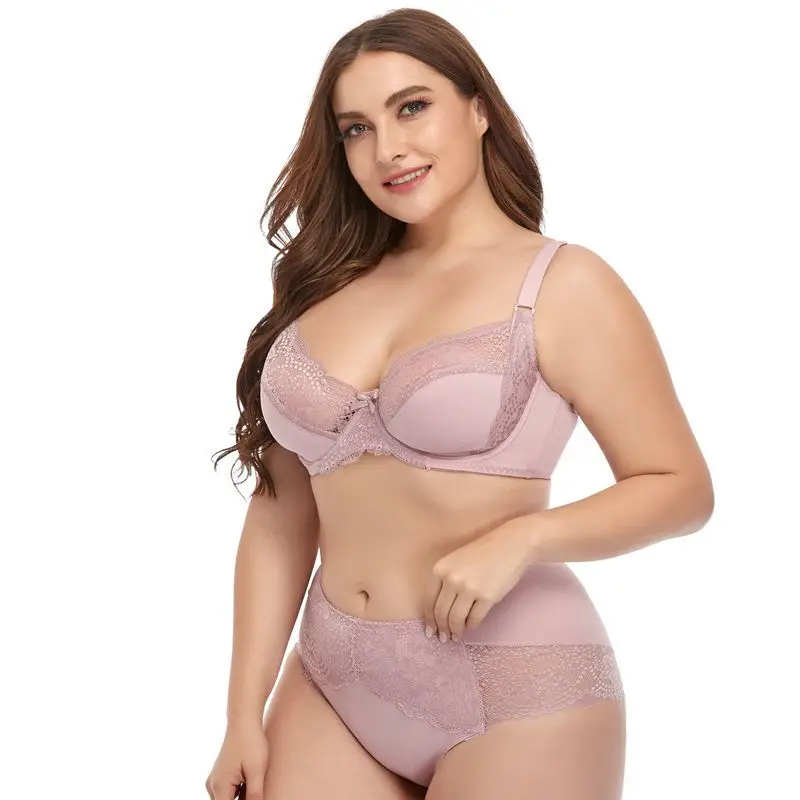 Sinyoo Plus Size Bra Underwear Set Women's Underwear Sets D Cup Bra With Underwire Lace Trim
Sinyoo Plus Size Bra Underwear Set Women's Underwear Sets D Cup Bra With Underwire Lace Trim