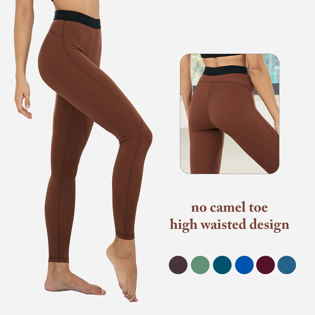 MIQI Custom Eco Butt Lifting Pants Brown High Waist Stretch Leggings Wholesale Fitness Workout Fitness Yoga Pants For Woman
MIQI Custom Eco Butt Lifting Pants Brown High Waist Stretch Leggings Wholesale Fitness Workout Fitness Yoga Pants For Woman