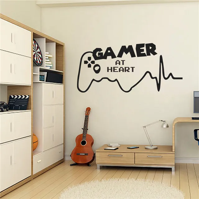Game At Heart Black Carved Game Console Handle Wall Stickers Carved Wallpaper Wholesale, As picture
Game At Heart Black Carved Game Console Handle Wall Stickers Carved Wallpaper Wholesale, As picture