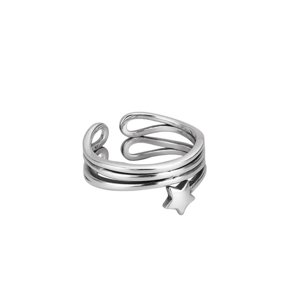 High quality 2021 New Accessories Women 925 Sterling Silver Classic Simple Ring
High quality 2021 New Accessories Women 925 Sterling Silver Classic Simple Ring