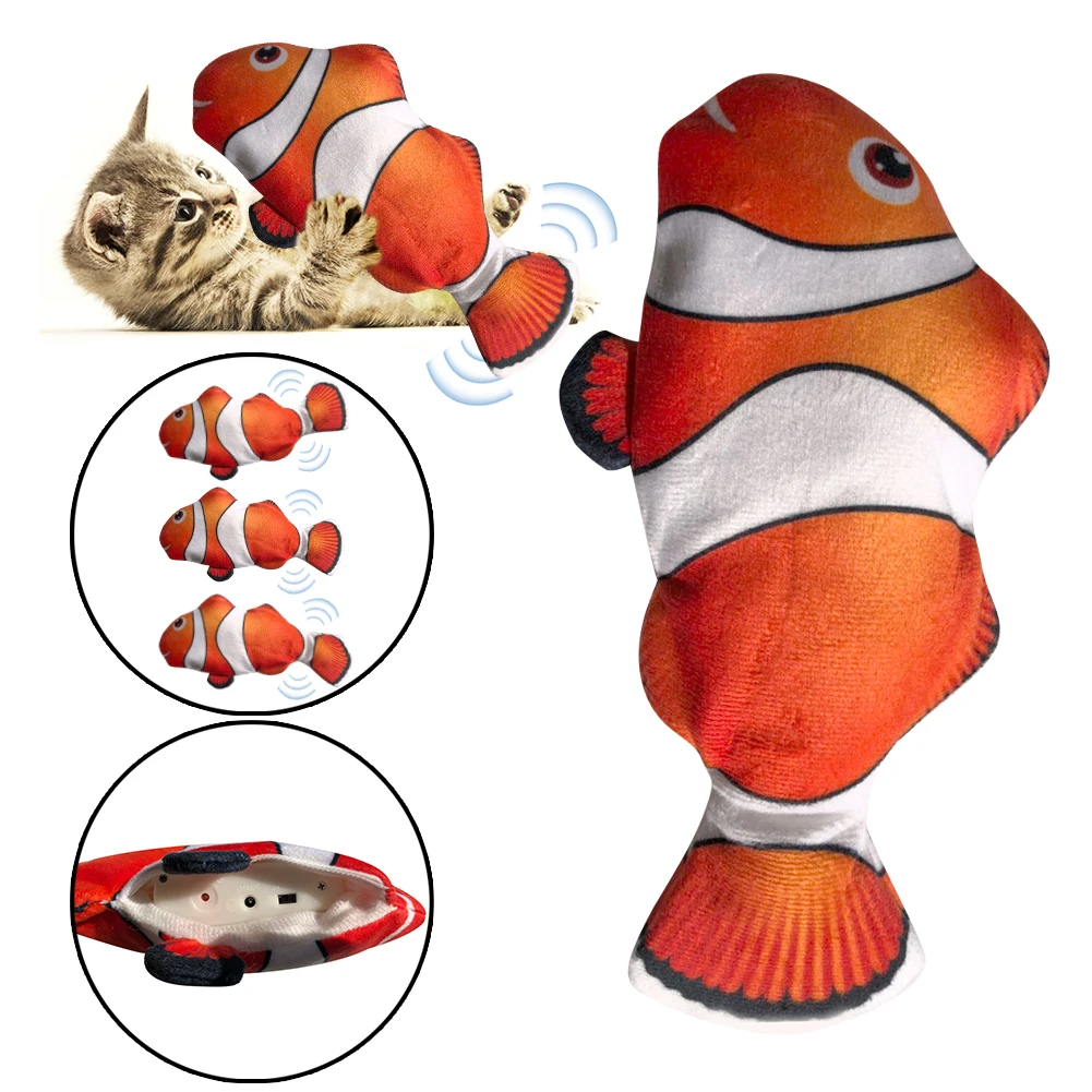 2020 new product hot sale fish electric fish funny cat pet toy simulation fish beating plush toy simulation electric swing
2020 new product hot sale fish electric fish funny cat pet toy simulation fish beating plush toy simulation electric swing