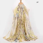 Muslim Muslim Hijab Hot Sale Fashion Fringed Banana Leaf Woman Shawl Jersey Muslim Scarf Hijab