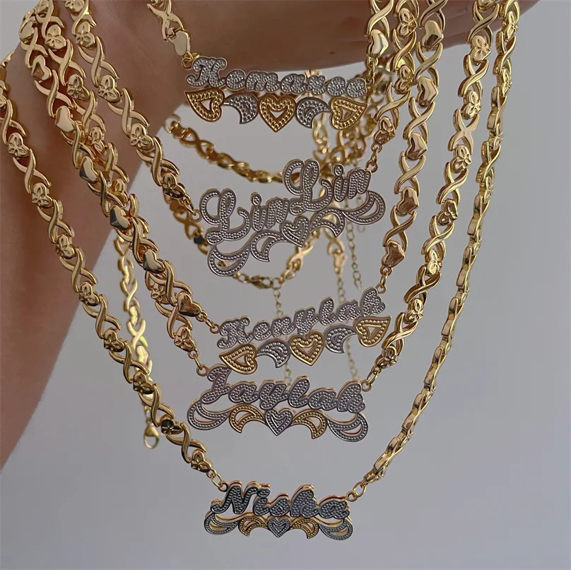 custom name Xoxo Jewelry Set High Quality Rhinestone 18k Gold Plated Necklace Jewelry Sets, Picture
custom name Xoxo Jewelry Set High Quality Rhinestone 18k Gold Plated Necklace Jewelry Sets, Picture